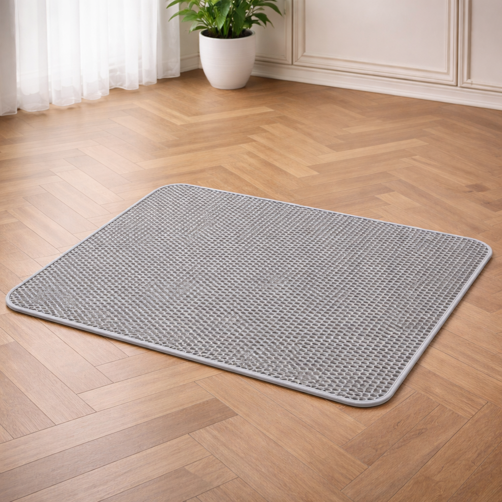 Kattenbakmat met opvangsysteem