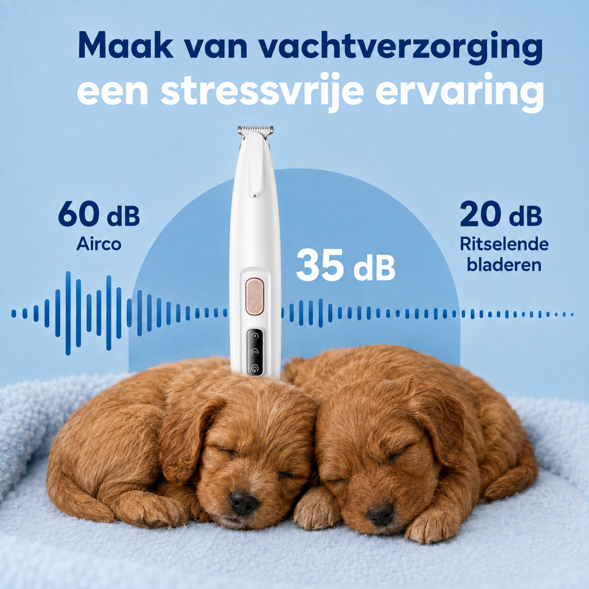 PawCare Pro™ | Stille precisietrimmer voor pootjes en gevoelige zones