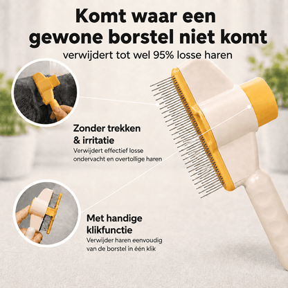 DuoVacht | verwijdert losse ondervacht effectief