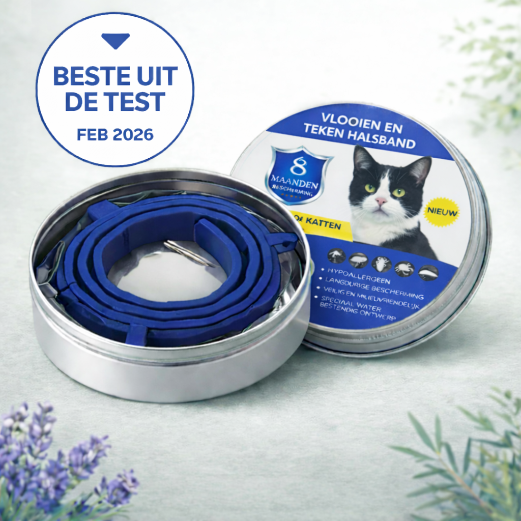 Natuurlijke anti parasieten halsband voor katten