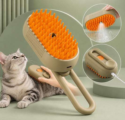 VachtBooster® – Draadloze 2-in-1 borstel voor ontharing & verzorging