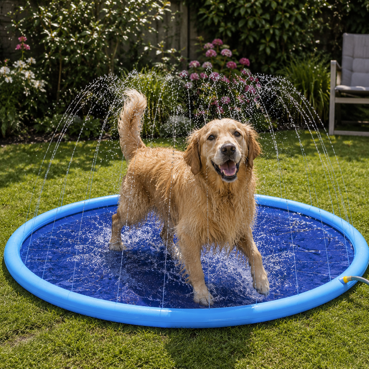 SplashBuddy - Hondenfontein Zwembad