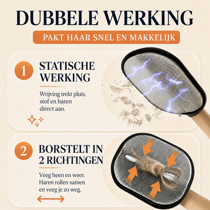 HaarVanger™ | Haar weg in één veeg