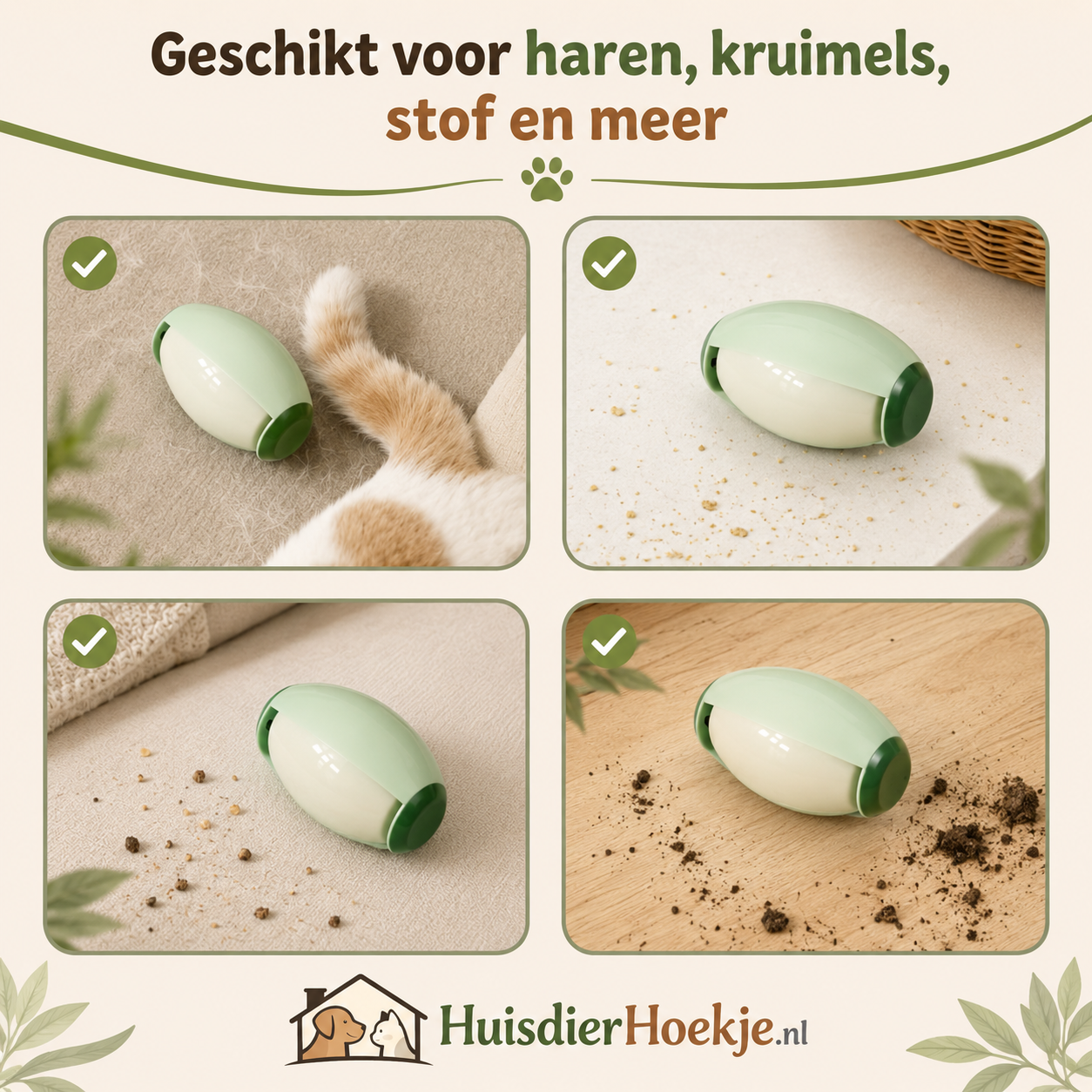 VachtVanger – Herbruikbare Pluizenroller voor Huisdierharen
