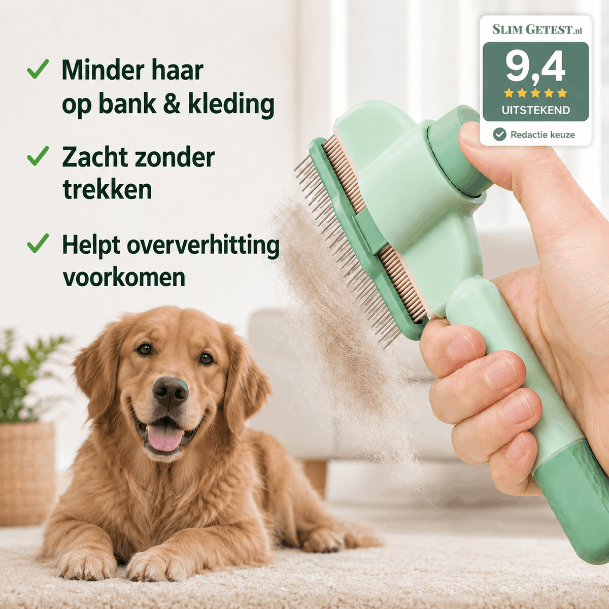DuoVacht | verwijdert losse ondervacht effectief