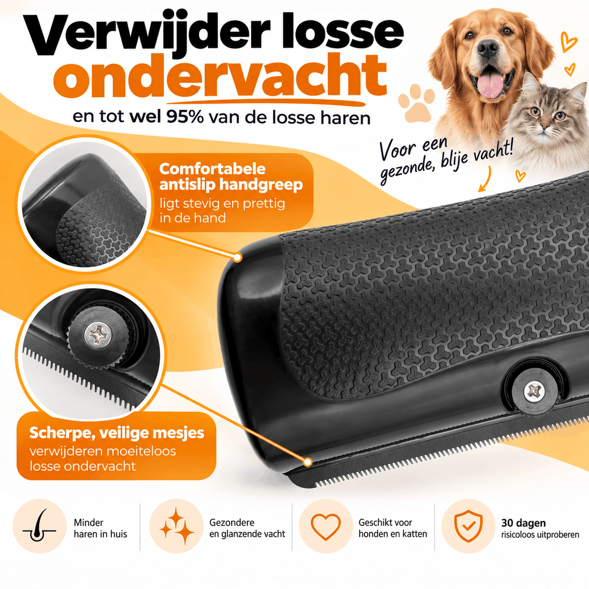 VachtPro gezonde vacht, minder haren