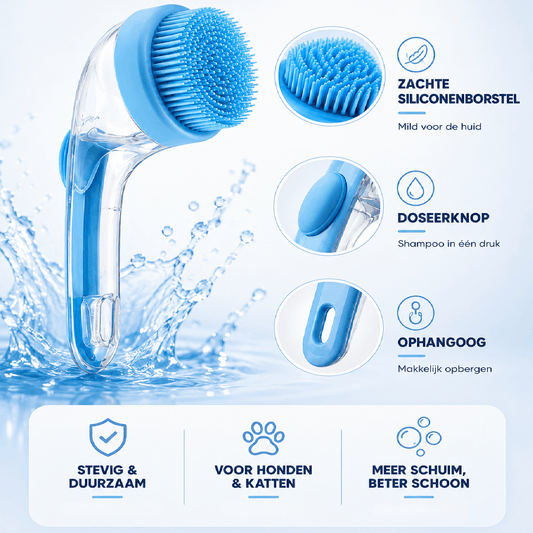 FoamSpa™ – Doseer, Masseer & Was Tegelijk