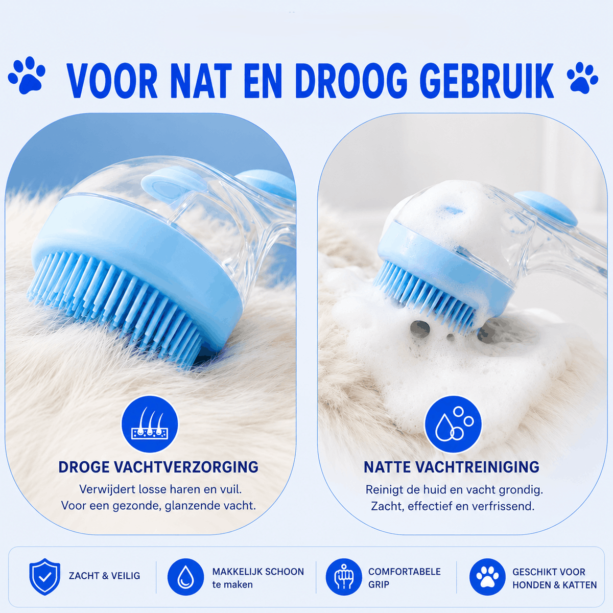 FoamSpa™ – Doseer, Masseer & Was Tegelijk