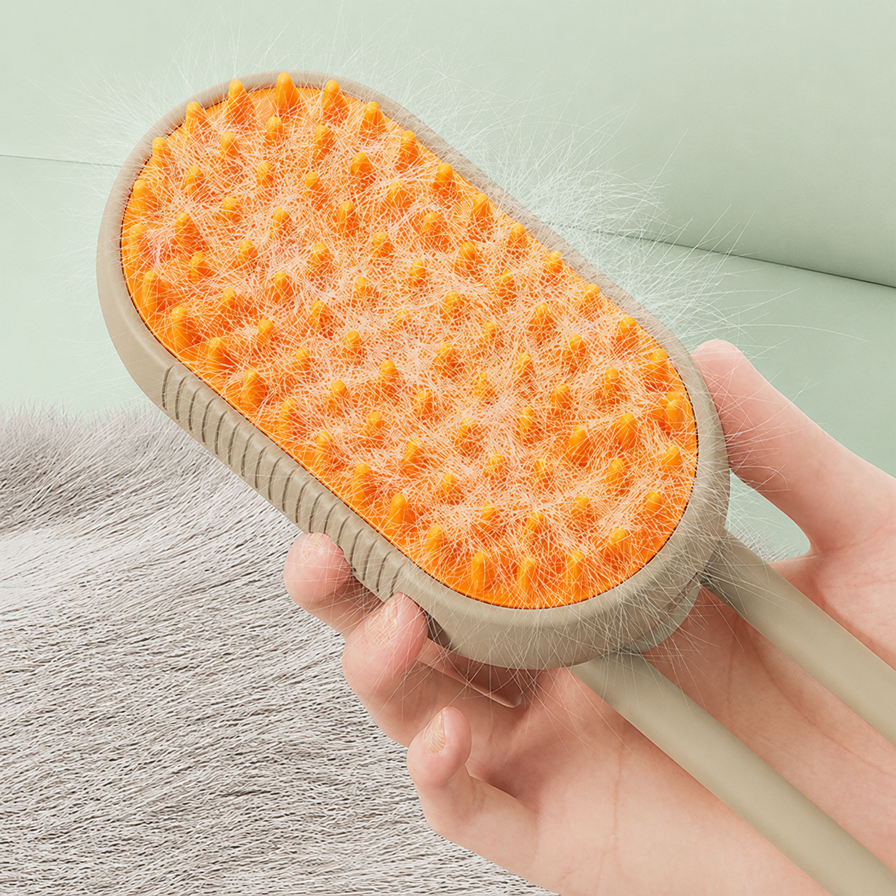 VachtBooster® – Draadloze 2-in-1 borstel voor ontharing & verzorging