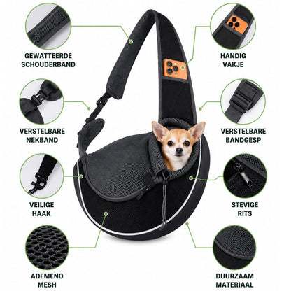 ComfortDraagtas voor kleine honden – comfortabel & dichtbij