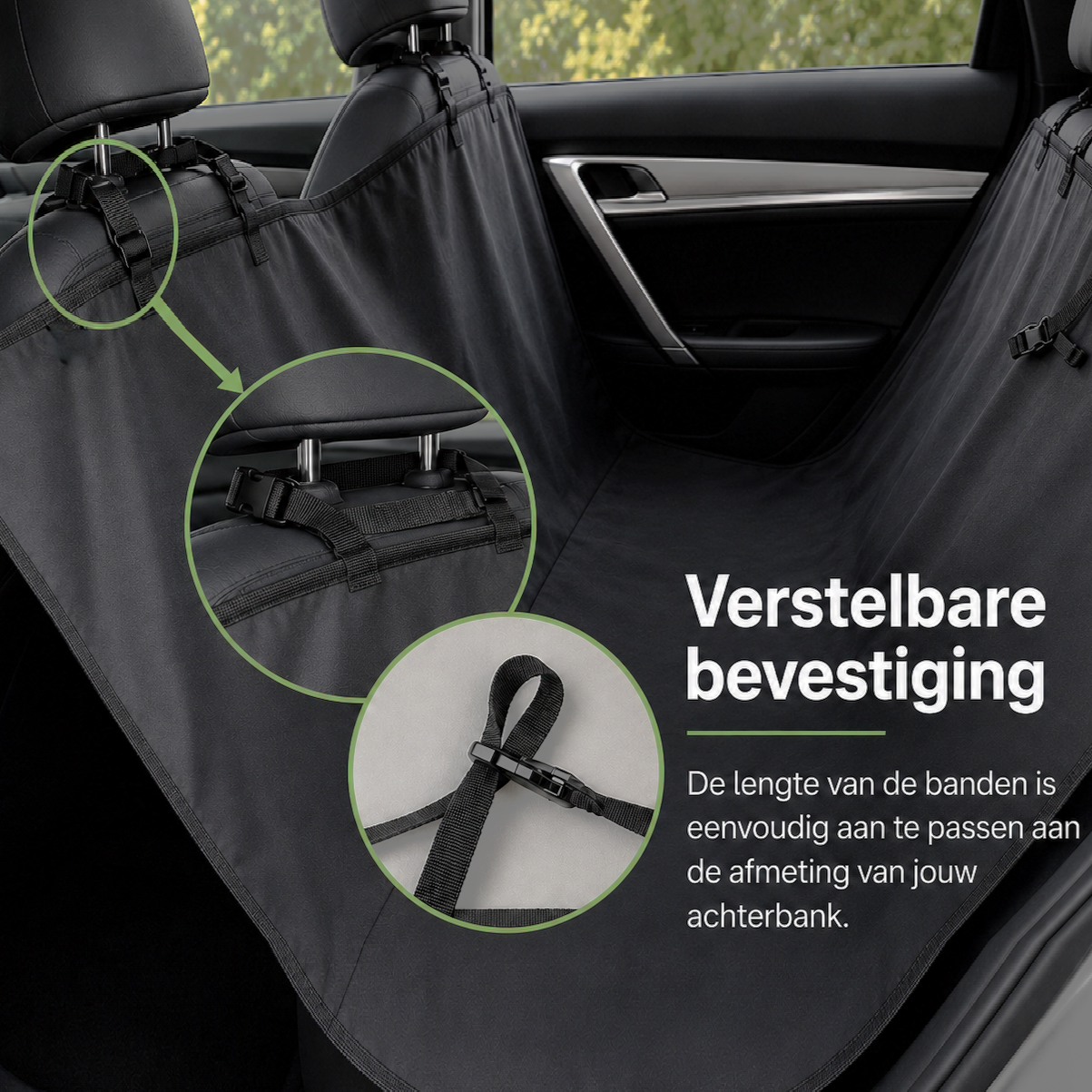 AchterbankBeschermhoes – houdt je auto schoon